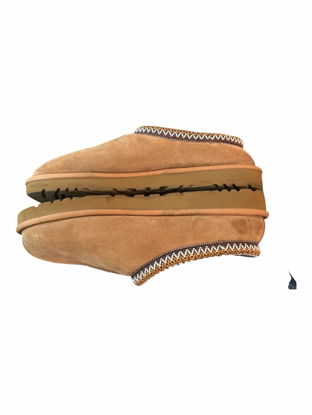 UGG Mens Tasman Chestnut Tan Suede Slip-On Slippers 11
